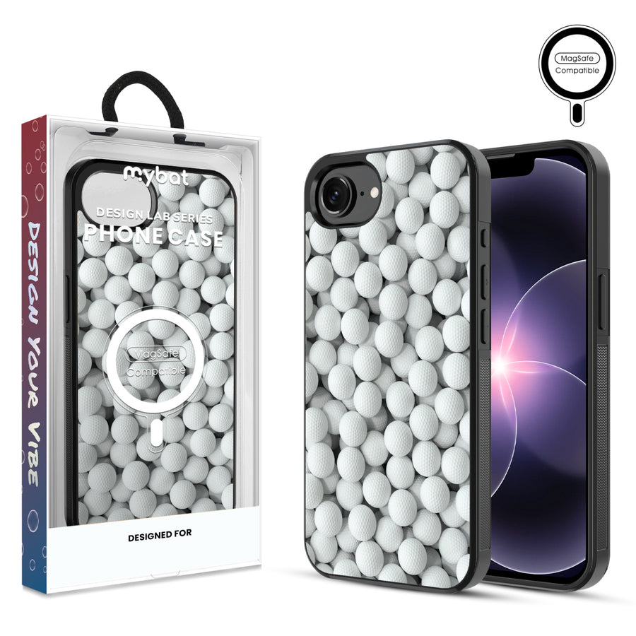 MyBat Phone case w/ MagSafe prints for Apple iPhone 17e / 16e – Golf Balls - MIP17ECSLESMSM314.JPG