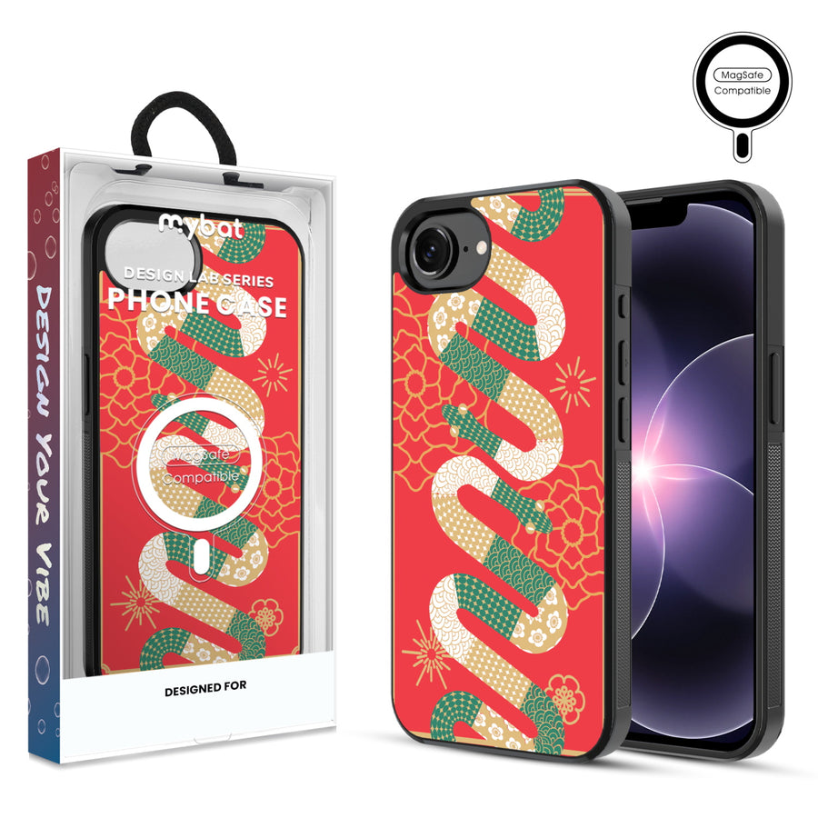 MyBat Phone case w/ MagSafe prints for Apple iPhone 17e / 16e – Year of the Snake - MIP17ECSLESMSM315.JPG