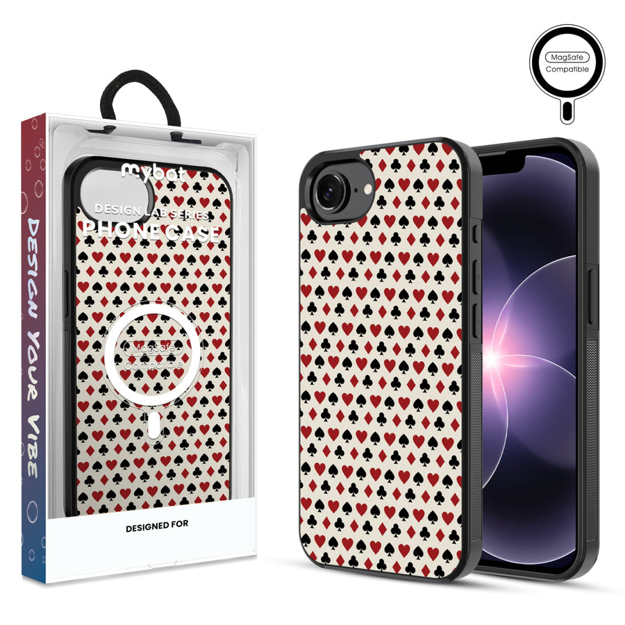 MyBat Phone case w/ MagSafe prints for Apple iPhone 17e / 16e – Royal Flush - MIP17ECSLESMSM336.JPG
