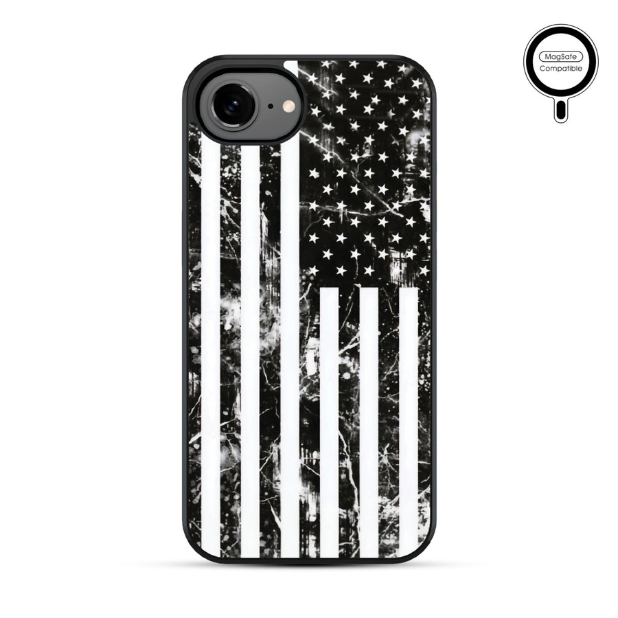 MyBat Phone case w/ MagSafe prints for Apple iPhone 17e / 16e – Distress US Flag - MIP17ECSLESMSM344-2.JPG