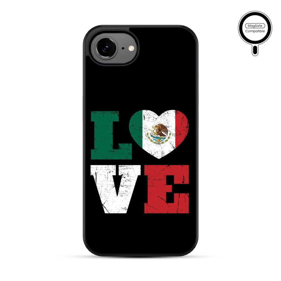 MyBat Phone case w/ MagSafe prints for Apple iPhone 17e / 16e – Love 4 Mexico - MIP17ECSLESMSM347-2.JPG