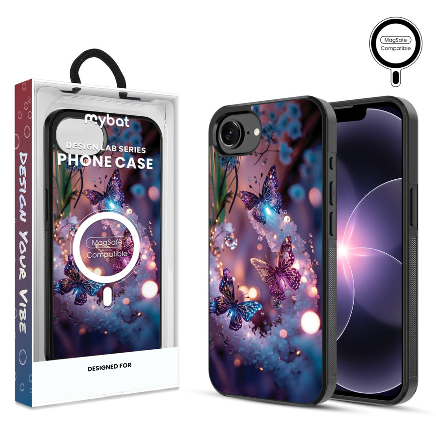 MyBat Phone case w/ MagSafe prints for Apple iPhone 17e / 16e – Magical Butterflies - MIP17ECSLESMSM349.JPG