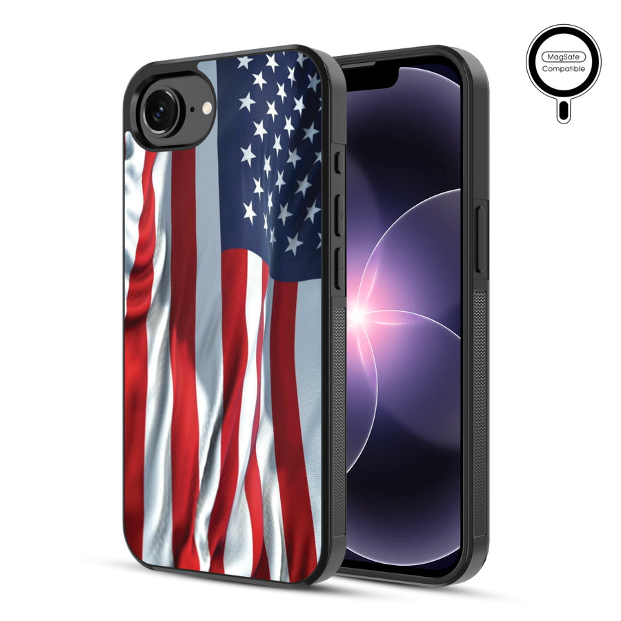 MyBat Phone case w/ MagSafe prints for Apple iPhone 17e / 16e – Waving USA FLag - MIP17ECSLESMSM367-1.JPG