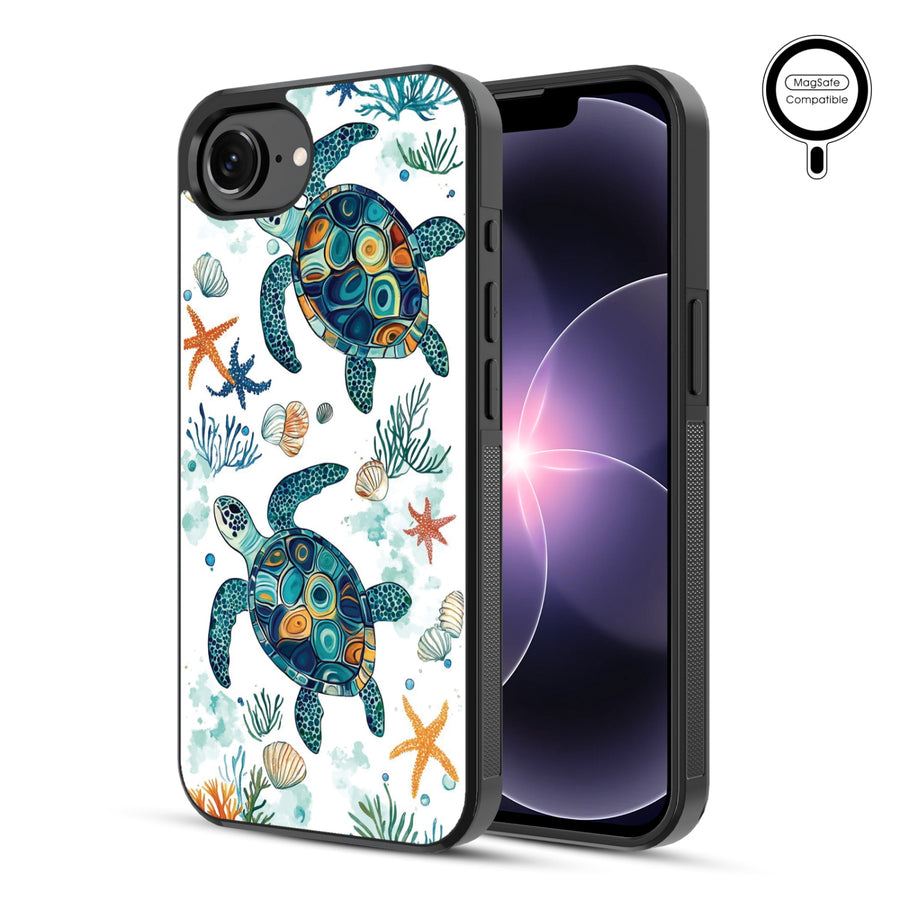 MyBat Phone case w/ MagSafe prints for Apple iPhone 17e / 16e – Sea Turtles - MIP17ECSLESMSM375-1.JPG