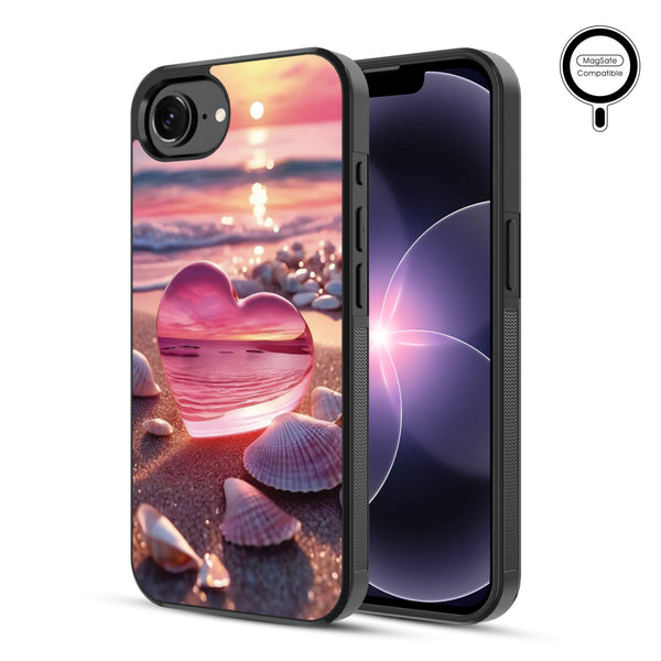 MyBat Phone case w/ MagSafe prints for Apple iPhone 17e / 16e – Sunset Beach Love - MIP17ECSLESMSM384-1.JPG