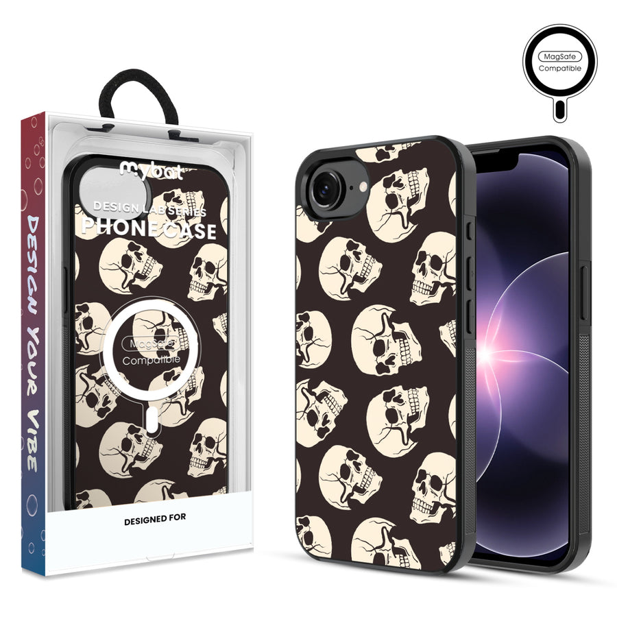 MyBat Phone case w/ MagSafe prints for Apple iPhone 17e / 16e – Bone Heads - MIP17ECSLESMSM411.JPG