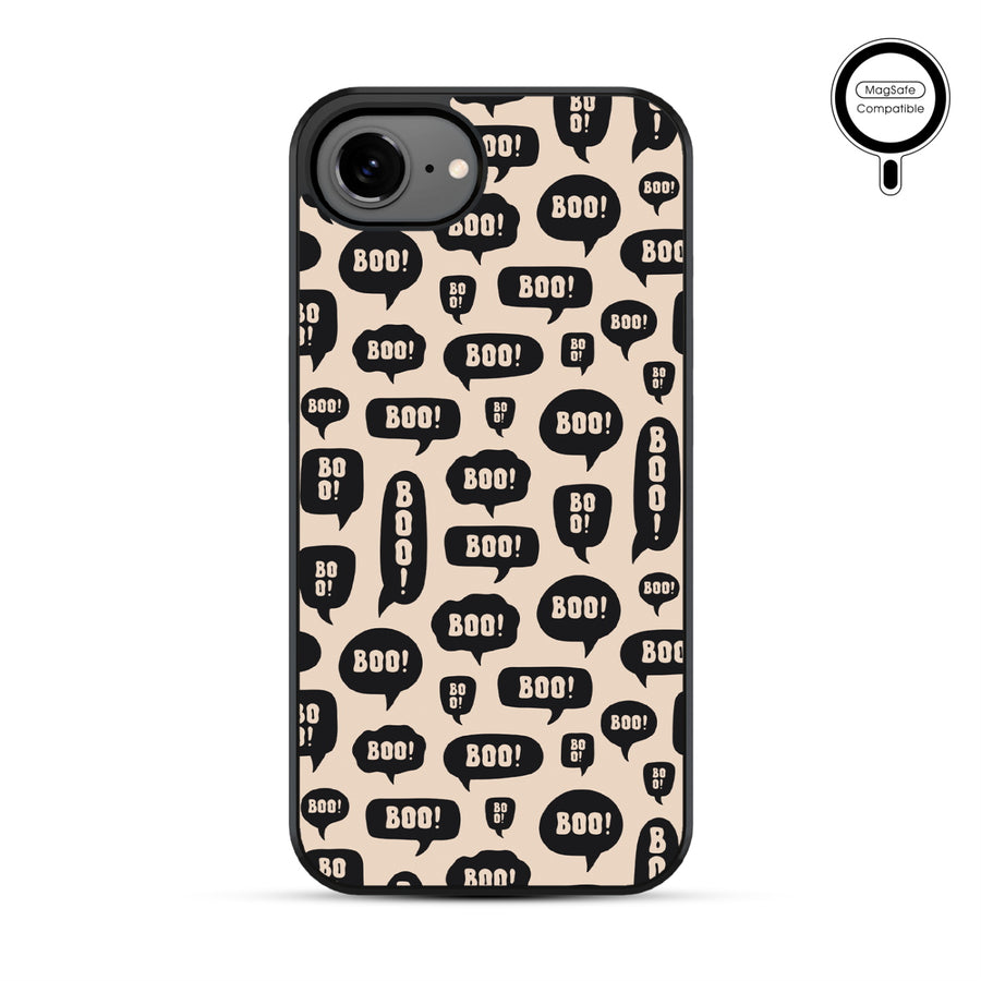 MyBat Phone case w/ MagSafe prints for Apple iPhone 17e / 16e – Text Me Boo - MIP17ECSLESMSM414-2.JPG