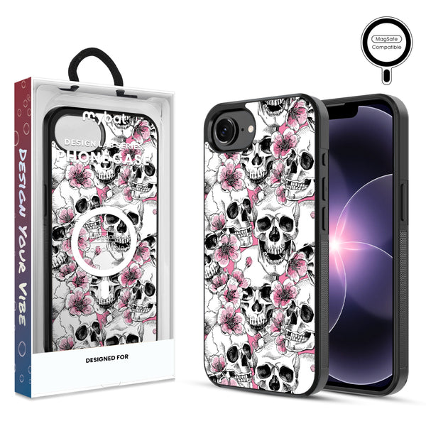 MyBat Phone case w/ MagSafe prints for Apple iPhone 17e / 16e – Death Blooms - MIP17ECSLESMSM419.JPG