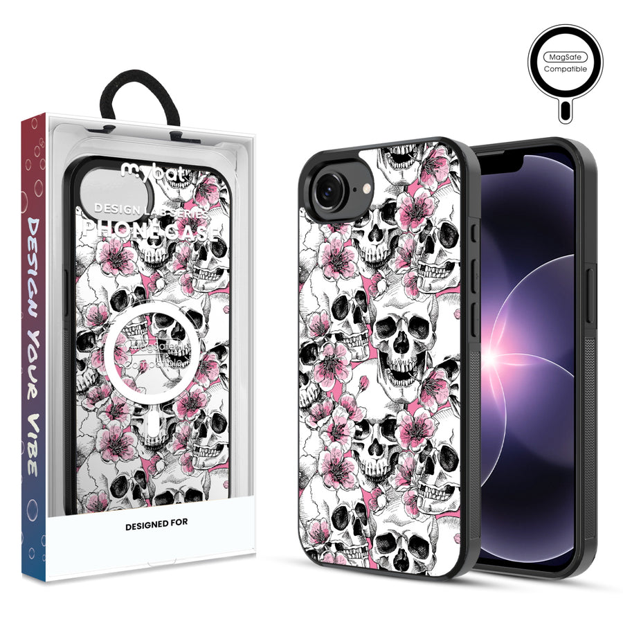 MyBat Phone case w/ MagSafe prints for Apple iPhone 17e / 16e – Death Blooms - MIP17ECSLESMSM419.JPG