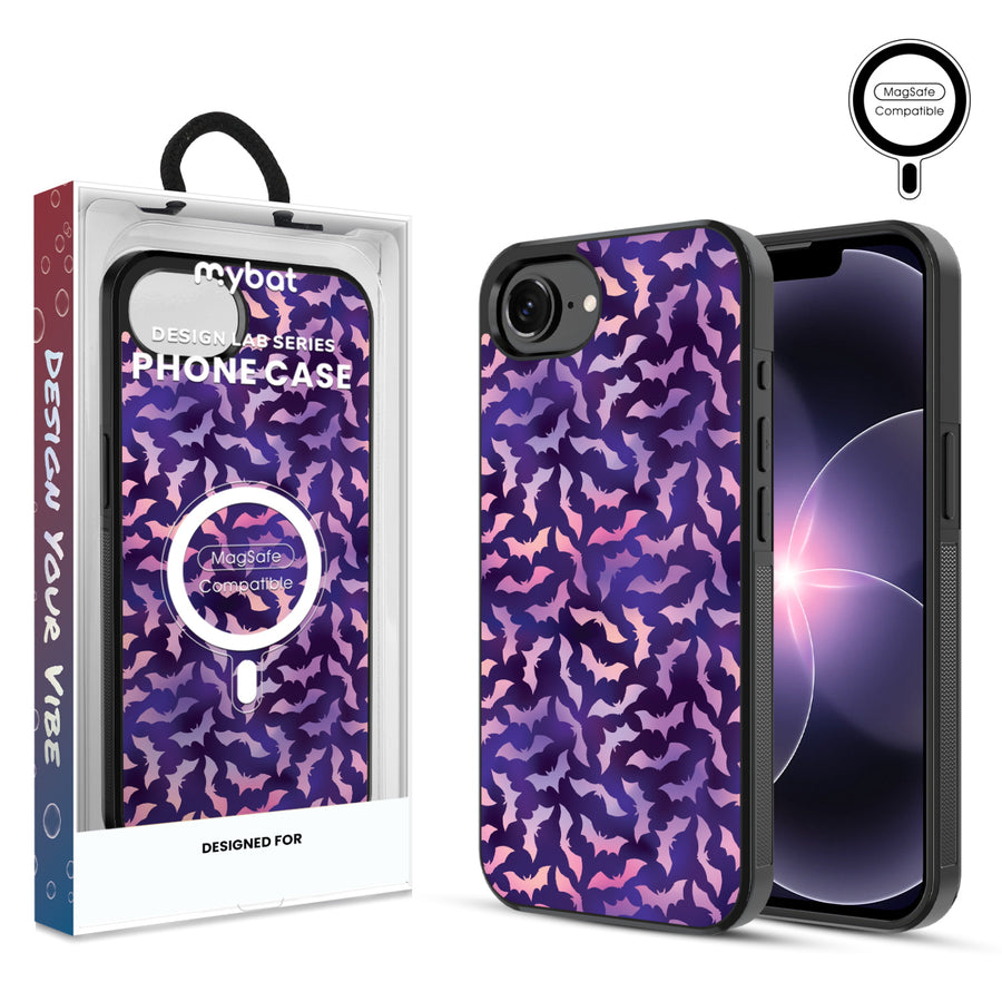 MyBat Phone case w/ MagSafe prints for Apple iPhone 17e / 16e – Twilight Bats - MIP17ECSLESMSM422.JPG