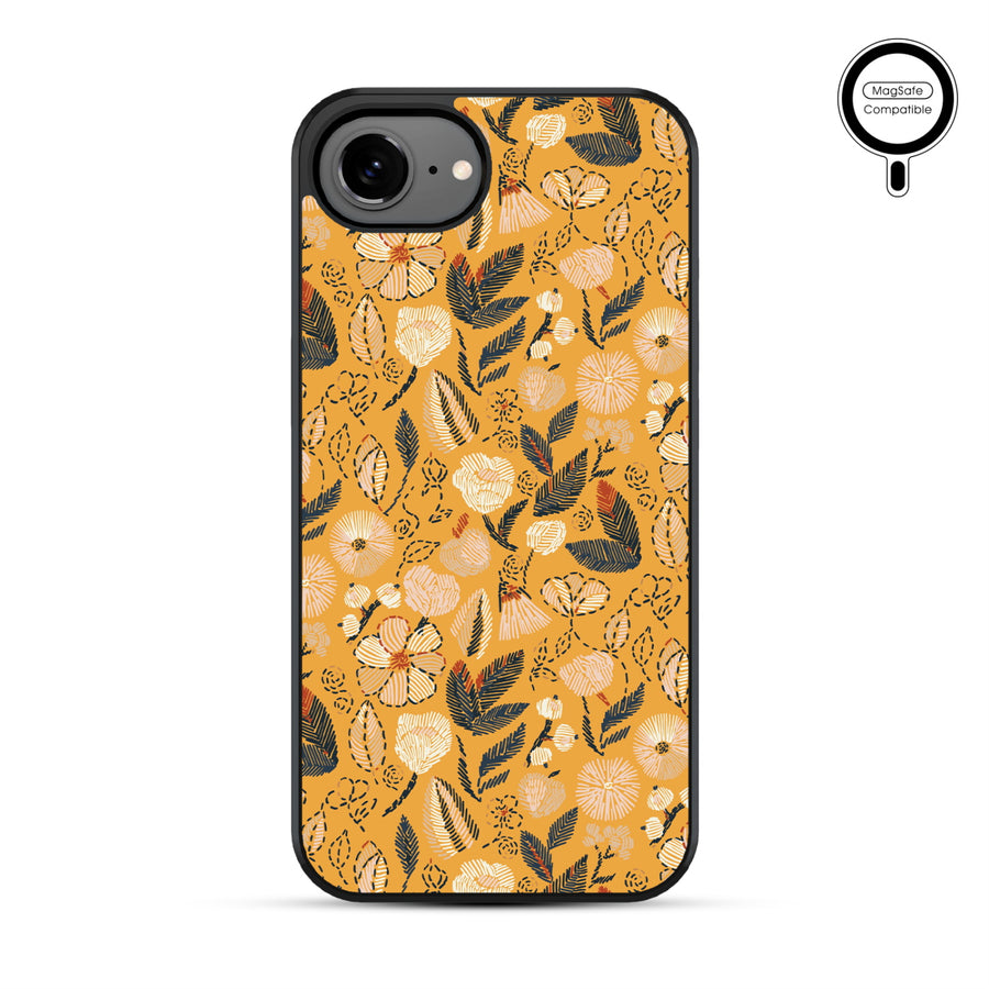 MyBat Phone case w/ MagSafe prints for Apple iPhone 17e / 16e – Floral Stitch - MIP17ECSLESMSM439-2.JPG
