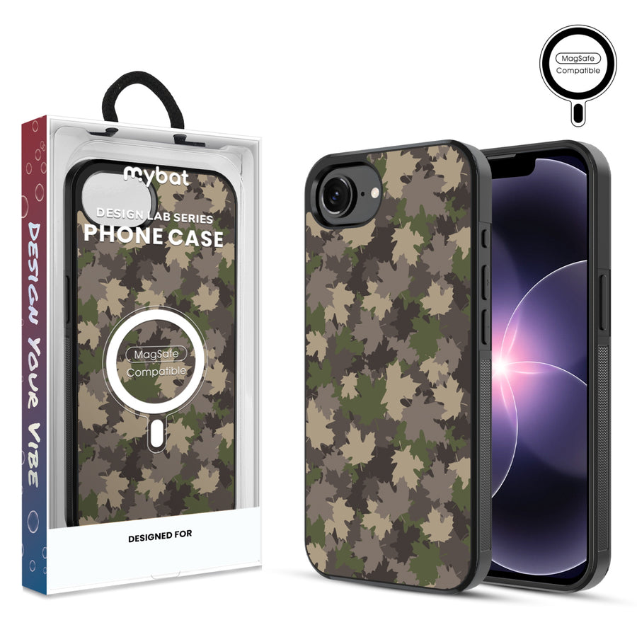 MyBat Phone case w/ MagSafe prints for Apple iPhone 17e / 16e – Leaf Camo - MIP17ECSLESMSM445.JPG