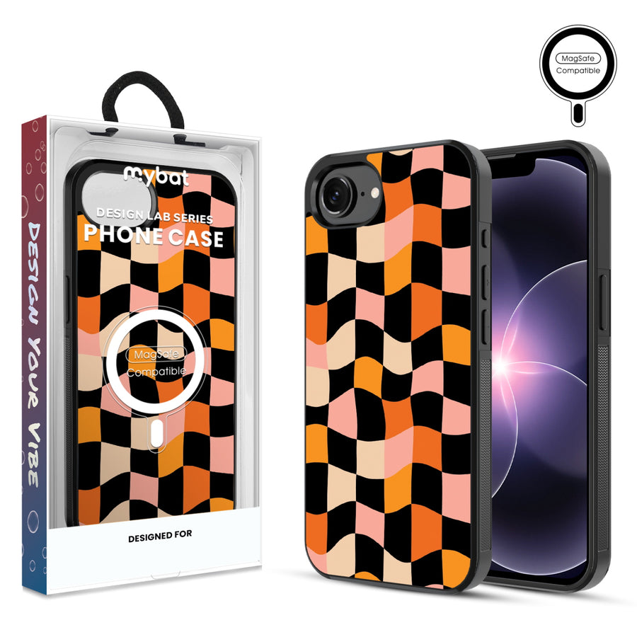 MyBat Phone case w/ MagSafe prints for Apple iPhone 17e / 16e – Groovy Check - MIP17ECSLESMSM448.JPG