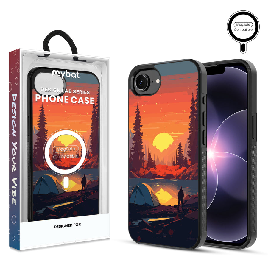 MyBat Phone case w/ MagSafe prints for Apple iPhone 17e / 16e – Sunset Camp - MIP17ECSLESMSM450.JPG