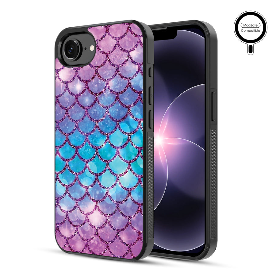 MyBat Phone case w/ MagSafe prints for Apple iPhone 17e / 16e – Mermaid Scales - MIP17ECSLESMSM458-1.JPG
