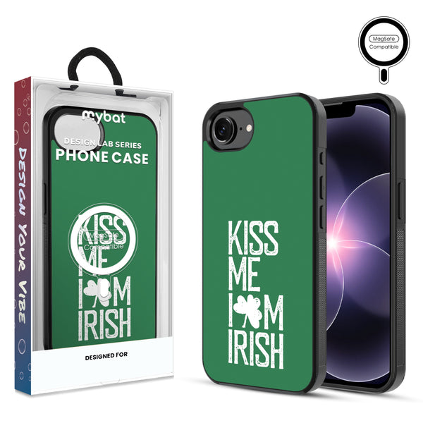MyBat Phone case w/ MagSafe prints for Apple iPhone 17e / 16e – Kiss Me I'm Irish - MIP17ECSLESMSM465.JPG