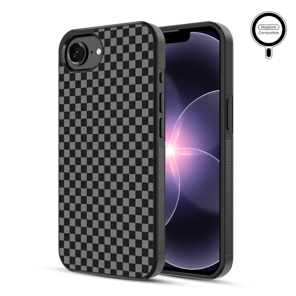 MyBat Phone case w/ MagSafe prints for Apple iPhone 17e / 16e – Tuxedo Check - MIP17ECSLESMSM477-1.JPG