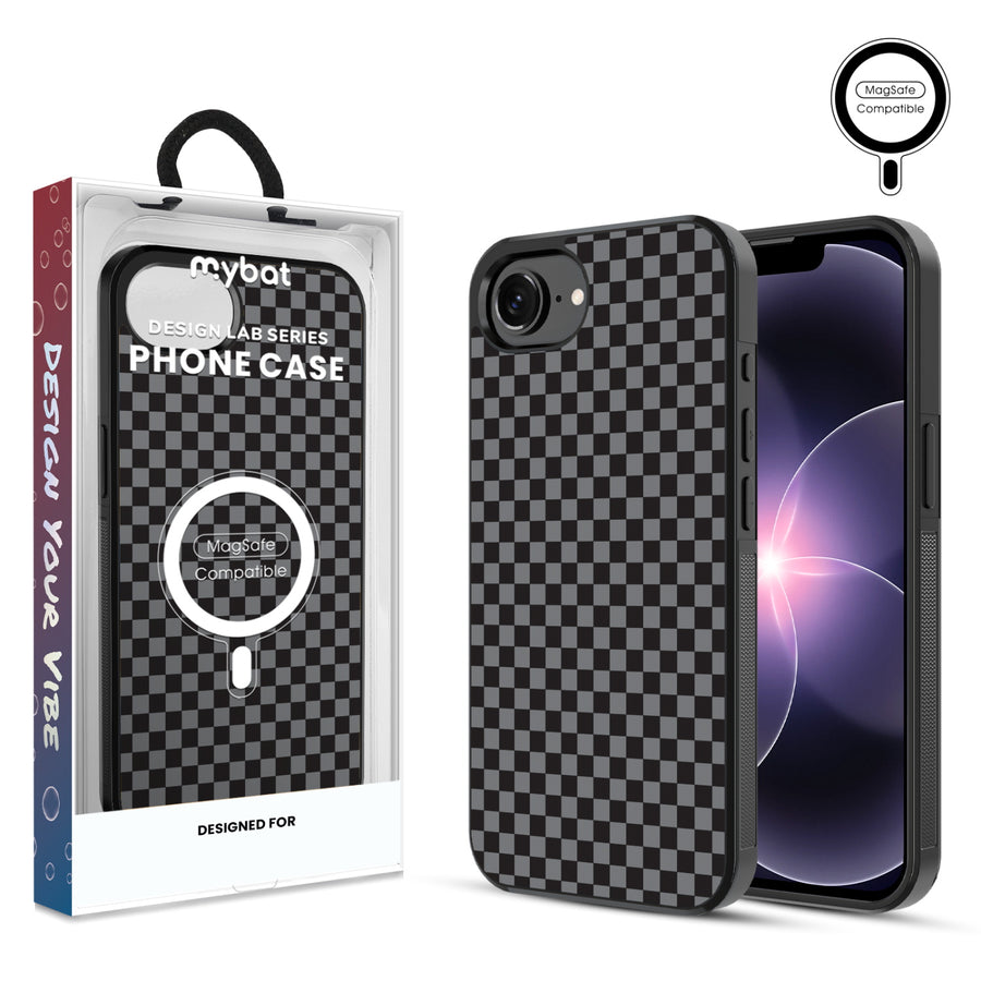 MyBat Phone case w/ MagSafe prints for Apple iPhone 17e / 16e – Tuxedo Check - MIP17ECSLESMSM477.JPG