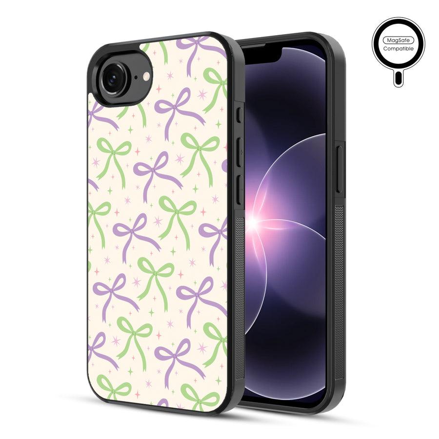 MyBat Phone case w/ MagSafe prints for Apple iPhone 17e / 16e – Blooming Bows - MIP17ECSLESMSM493-1.JPG