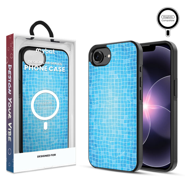 MyBat Phone case w/ MagSafe prints for Apple iPhone 17e / 16e – Pool Tile - MIP17ECSLESMSM504.JPG