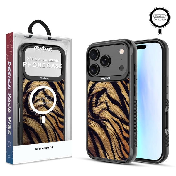 MyBat Design Lab Series MagSafe Case for Apple iPhone 17 Pro - Tiger Fur - MIP17PCSLESMSMP006-1.jpg