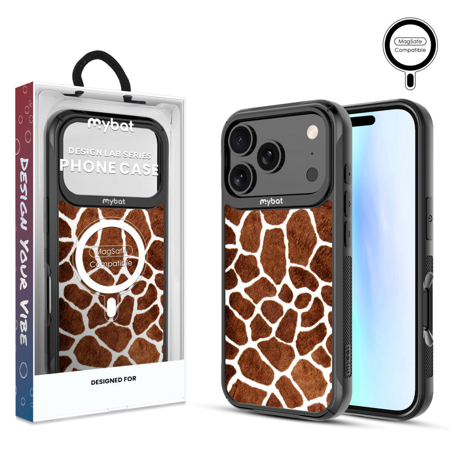 MyBat Design Lab Series MagSafe Case for Apple iPhone 17 Pro - Giraffe spots - MIP17PCSLESMSMP012-1.jpg