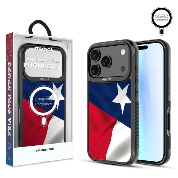 MyBat Design Lab Series MagSafe Case for Apple iPhone 17 Pro - Texas State Flag - MIP17PCSLESMSMP026-1.jpg