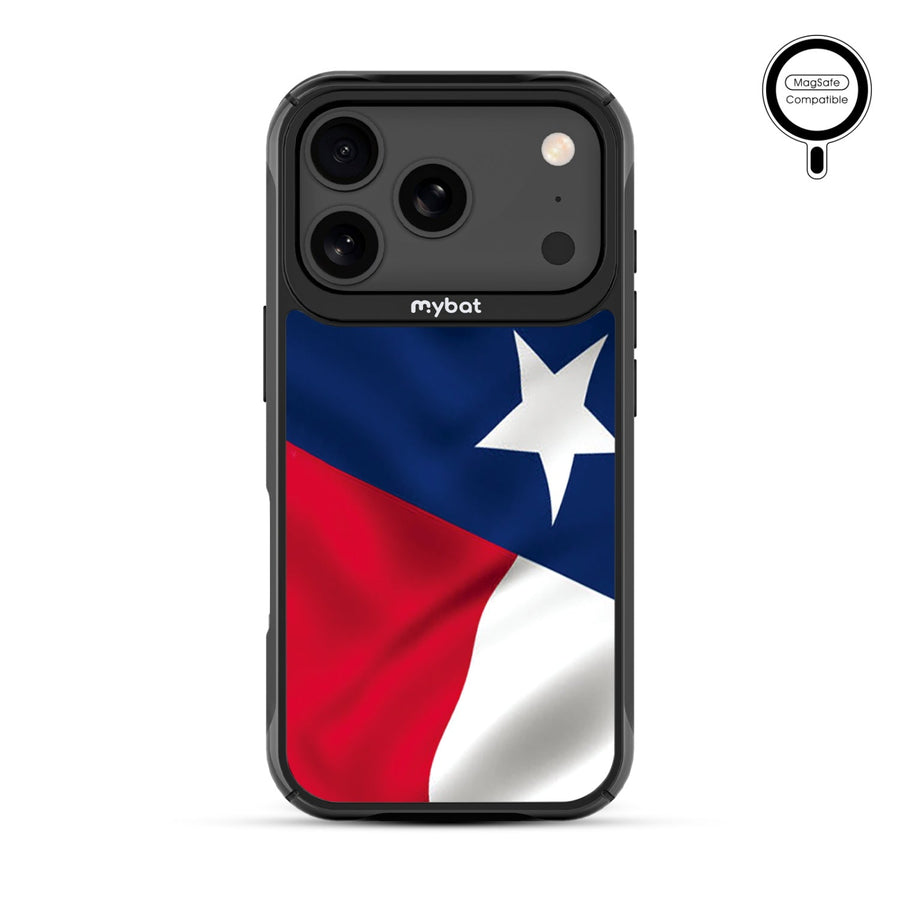 MyBat Design Lab Series MagSafe Case for Apple iPhone 17 Pro - Texas State Flag