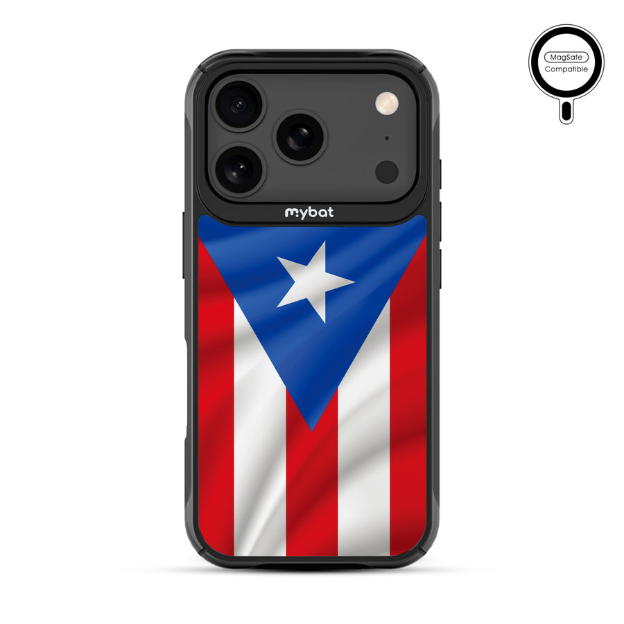 MyBat Design Lab Series MagSafe Case for Apple iPhone 17 Pro - Puerto Rican Flag - MIP17PCSLESMSMP029-3.jpg