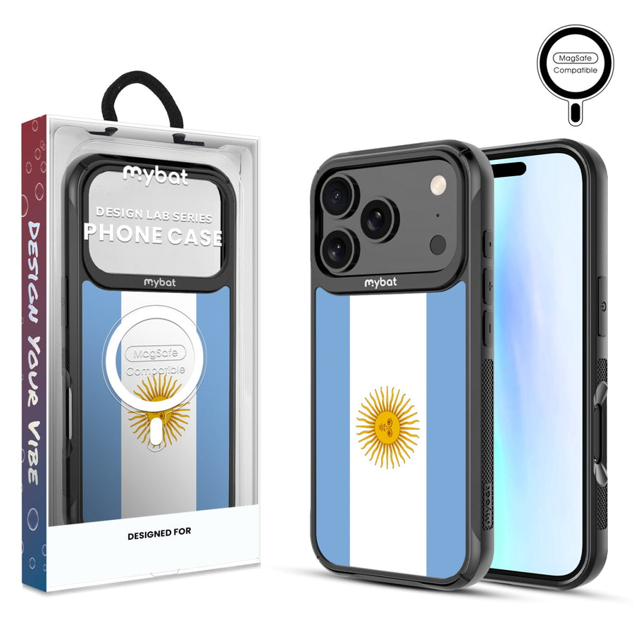 MyBat Design Lab Series MagSafe Case for Apple iPhone 17 Pro - Argentinian Flag