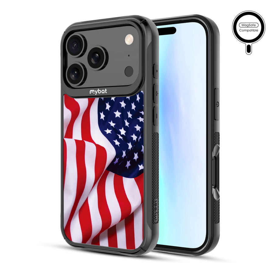 MyBat Design Lab Series MagSafe Case for Apple iPhone 17 Pro - Stars & Stripes - MIP17PCSLESMSMP042-2.jpg
