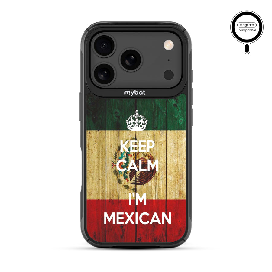 MyBat Design Lab Series MagSafe Case for Apple iPhone 17 Pro - Keep Calm, I'm Mexican - MIP17PCSLESMSMP051-3.jpg
