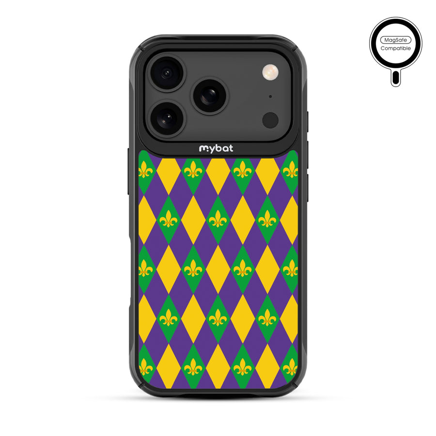 MyBat Design Lab Series MagSafe Case for Apple iPhone 17 Pro - Mardi Gras - MIP17PCSLESMSMP057-3.jpg
