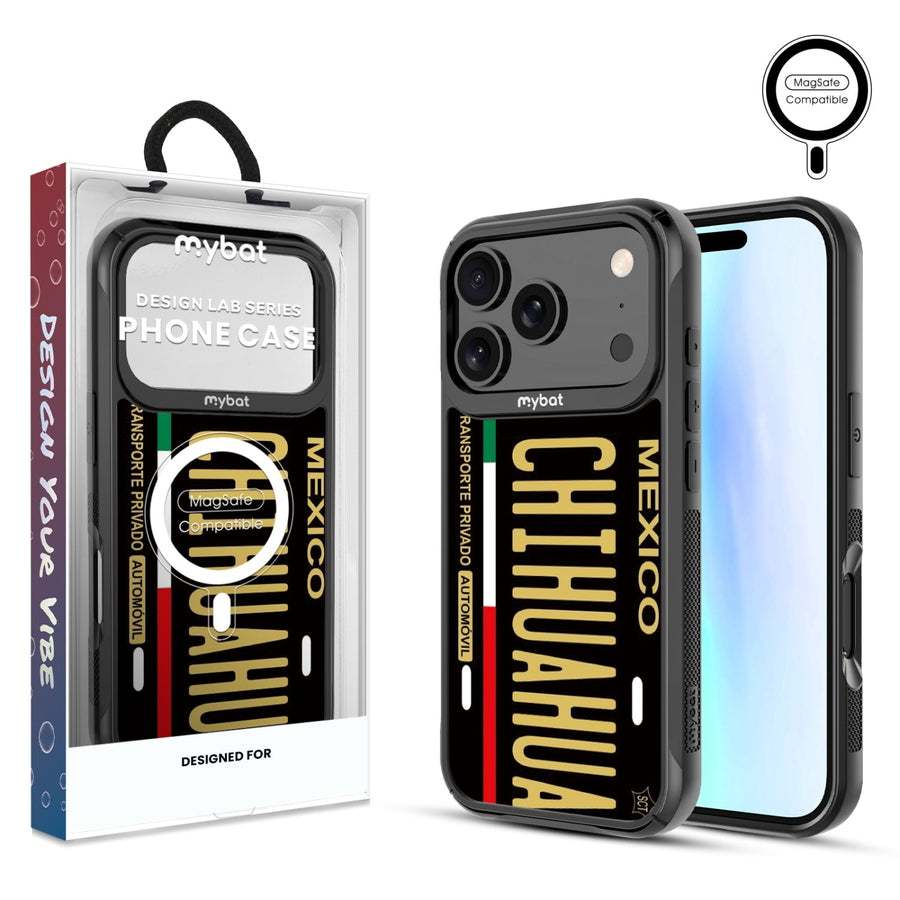 MyBat Design Lab Series MagSafe Case for Apple iPhone 17 Pro - Chihuahua Black