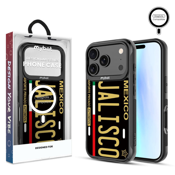 MyBat Design Lab Series MagSafe Case for Apple iPhone 17 Pro - Jalisco Black - MIP17PCSLESMSMP068-1.jpg