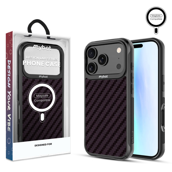 MyBat Design Lab Series MagSafe Case for Apple iPhone 17 Pro - Carbon Fiber - MIP17PCSLESMSMP083-1.jpg