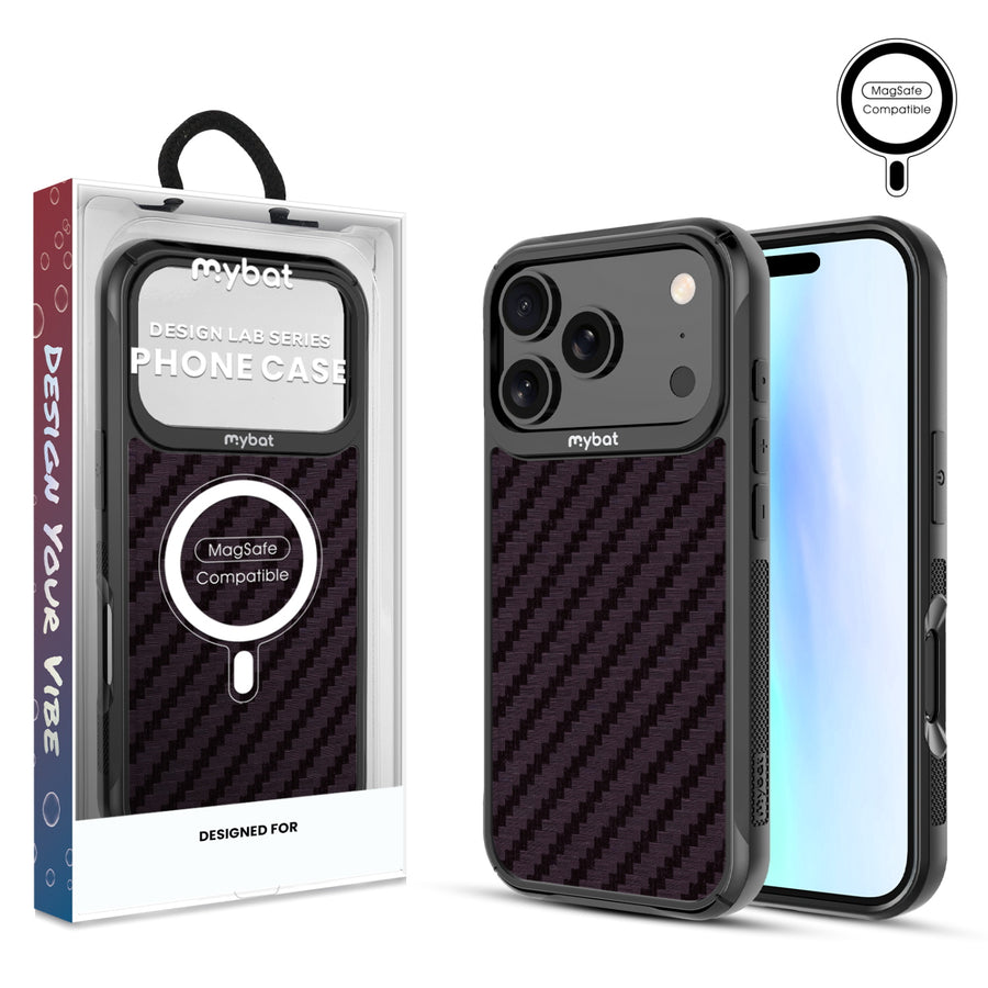 MyBat Design Lab Series MagSafe Case for Apple iPhone 17 Pro - Carbon Fiber - MIP17PCSLESMSMP083-1.jpg