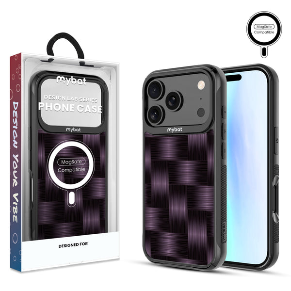 MyBat Design Lab Series MagSafe Case for Apple iPhone 17 Pro - Woven Carbon Fiber - MIP17PCSLESMSMP085-1.jpg