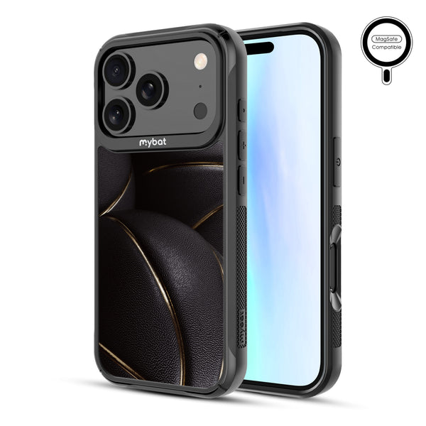 MyBat Design Lab Series MagSafe Case for Apple iPhone 17 Pro - Black Basketballs - MIP17PCSLESMSMP090-2.jpg
