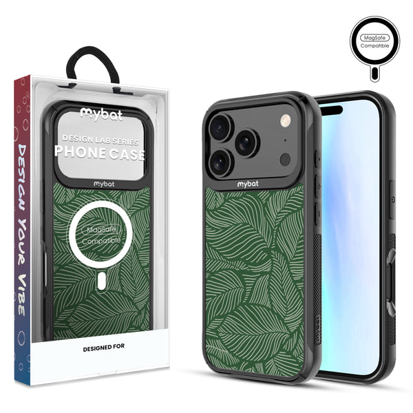 MyBat Design Lab Series MagSafe Case for Apple iPhone 17 Pro - Leaves - MIP17PCSLESMSMP125-1.jpg