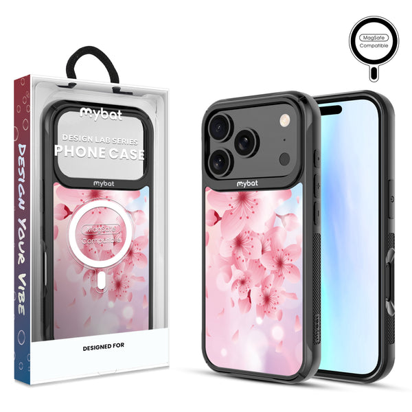 MyBat Design Lab Series MagSafe Case for Apple iPhone 17 Pro - Cherry Blossoms - MIP17PCSLESMSMP131-1.jpg