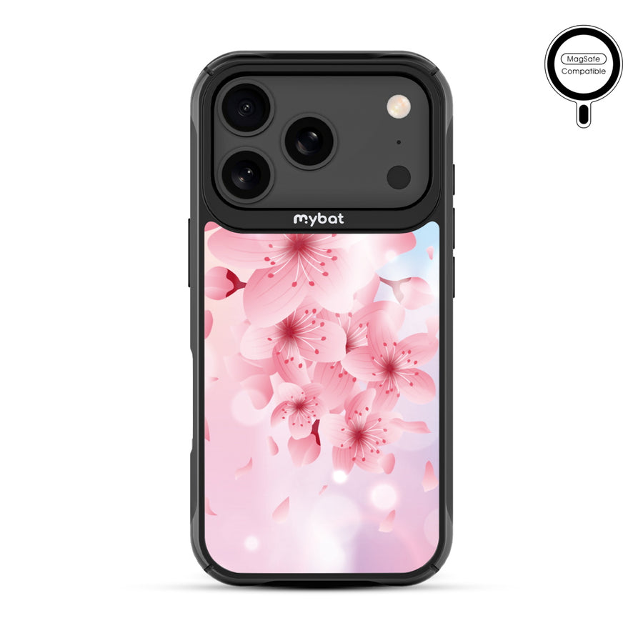 MyBat Design Lab Series MagSafe Case for Apple iPhone 17 Pro - Cherry Blossoms - MIP17PCSLESMSMP131-3.jpg