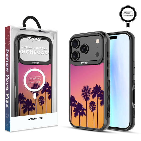 MyBat Design Lab Series MagSafe Case for Apple iPhone 17 Pro - Palm Tree Sunset - MIP17PCSLESMSMP136-1.jpg