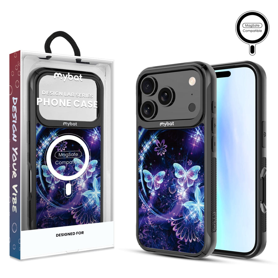 MyBat Design Lab Series MagSafe Case for Apple iPhone 17 Pro - Butterfly Magic