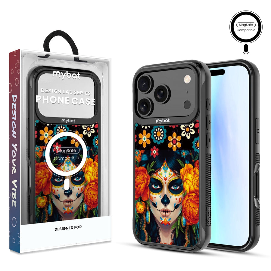 MyBat Design Lab Series MagSafe Case for Apple iPhone 17 Pro - Dia De Los Muertos