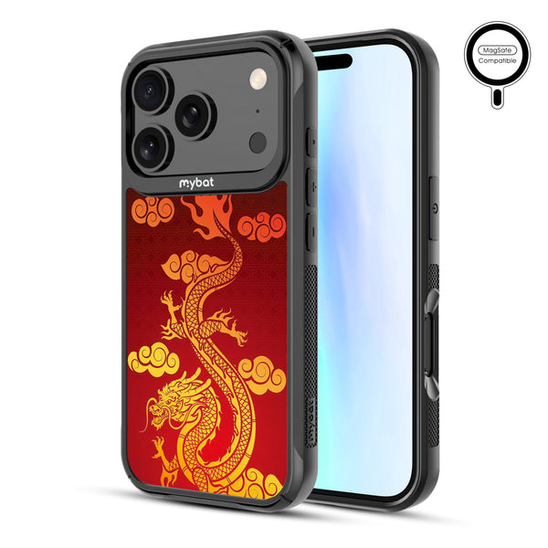 MyBat Design Lab Series MagSafe Case for Apple iPhone 17 Pro - Golden Dragon - MIP17PCSLESMSMP213-2.jpg