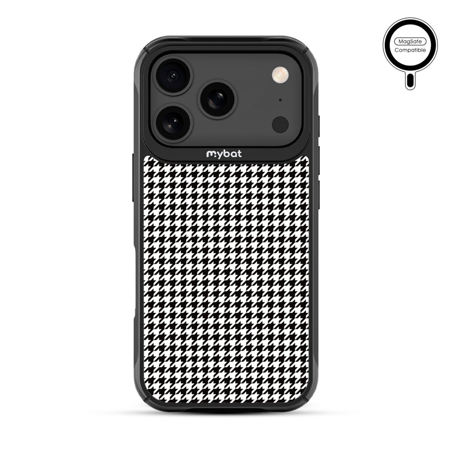 MyBat Design Lab Series MagSafe Case for Apple iPhone 17 Pro - Classic Houndstooth - MIP17PCSLESMSMP215-3.jpg