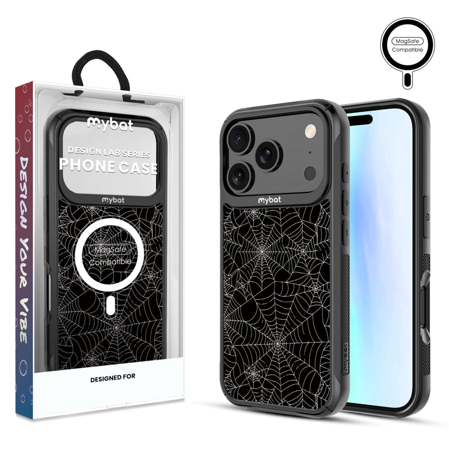MyBat Design Lab Series MagSafe Case for Apple iPhone 17 Pro - Spider Web