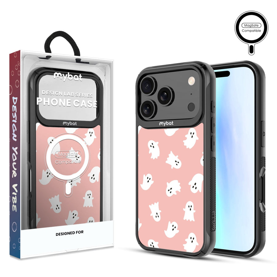 MyBat Design Lab Series MagSafe Case for Apple iPhone 17 Pro - Friendly Ghosts