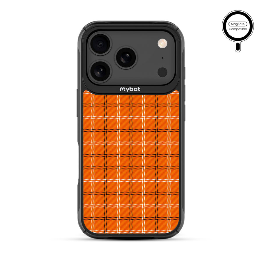 MyBat Design Lab Series MagSafe Case for Apple iPhone 17 Pro - Pumpkin Plaid - MIP17PCSLESMSMP244-3.jpg